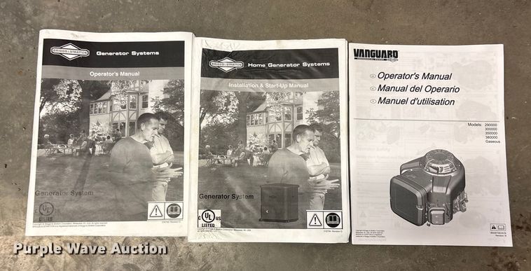 image for item FG2647 Briggs & Stratton generator