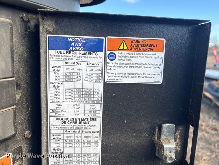 image for item FG2647 Briggs & Stratton generator