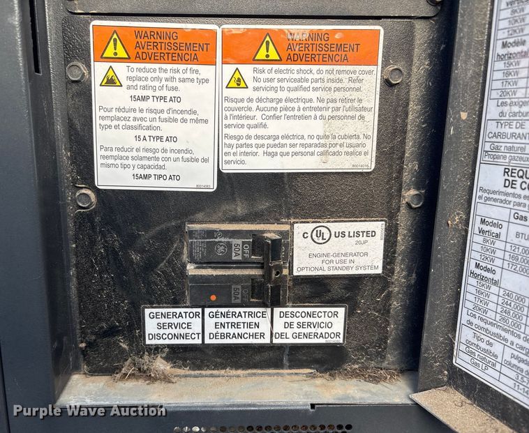 image for item FG2647 Briggs & Stratton generator