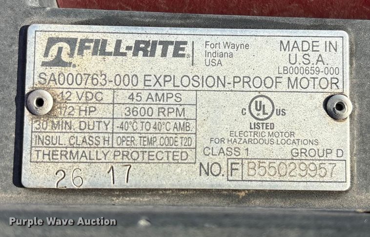 image for item FG2662 Fuel tank trailer