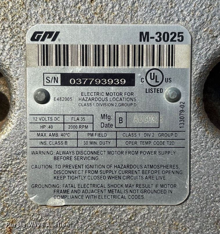 image for item FG2663 Kay fuel tank trailer