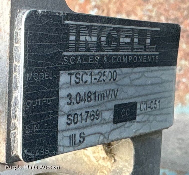 image for item FG2673 1990 Cardinal 3535-80PRL truck scale