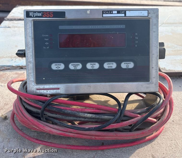 image for item FG2673 1990 Cardinal 3535-80PRL truck scale