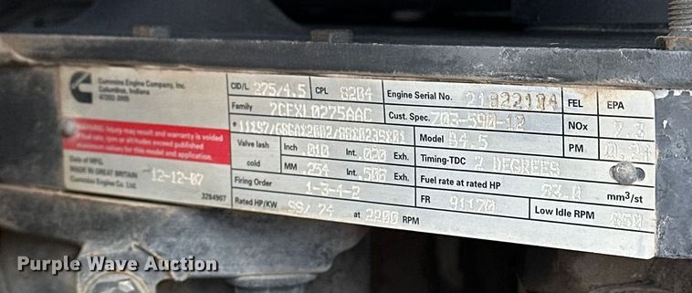 image for item FI0763 2008 Ingersoll Rand PT240R pneumatic roller