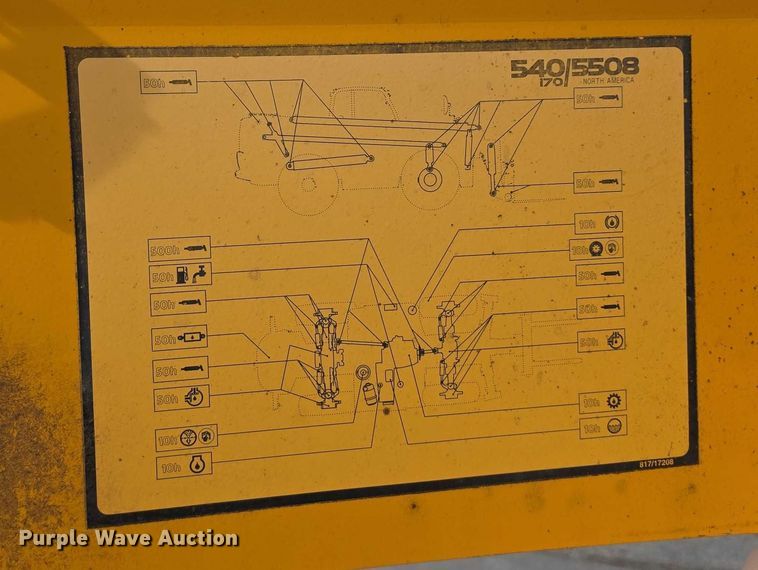 image for item FI0786 JCB 550-170 telehandler
