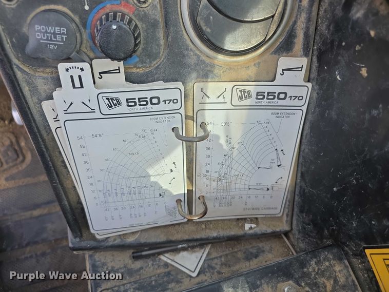 image for item FI0786 JCB 550-170 telehandler