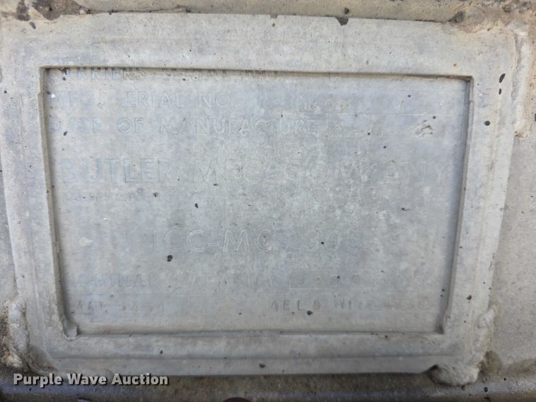 image for item FI0825 1965 Butler asphalt trailer