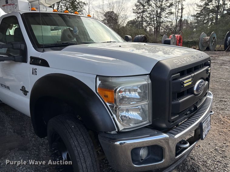 image for item FI1651 2012 Ford F550 XL Super Duty bucket truck