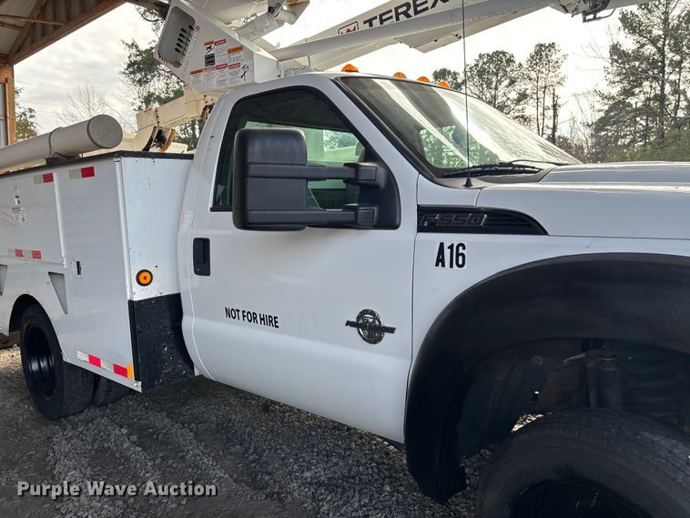 image for item FI1651 2012 Ford F550 XL Super Duty bucket truck