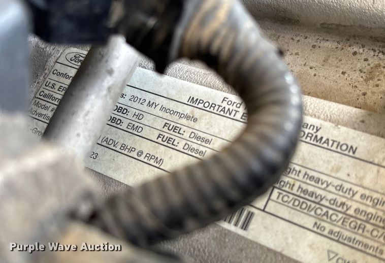 image for item FI1651 2012 Ford F550 XL Super Duty bucket truck