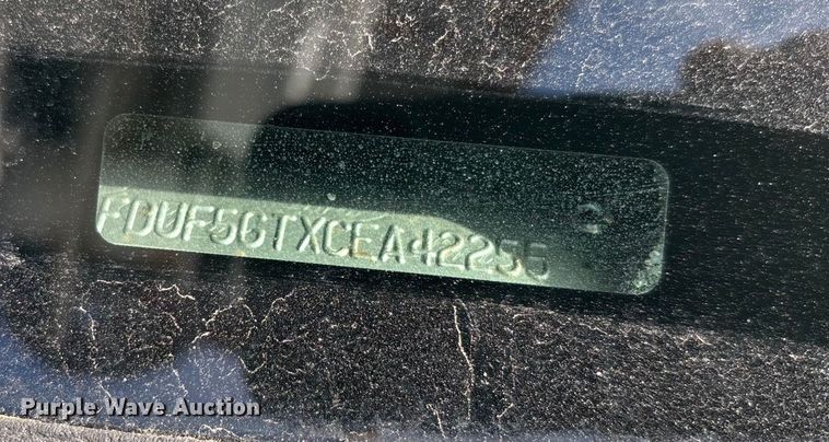 image for item FI1651 2012 Ford F550 XL Super Duty bucket truck