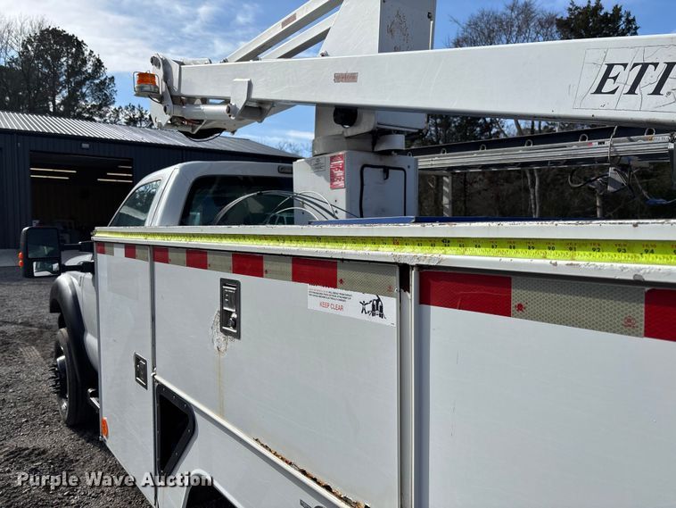image for item FI1652 2012 Ford F450 XL Super Duty bucket truck