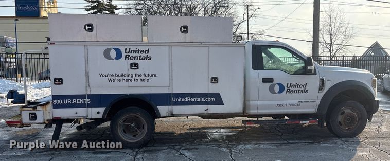 image for item FK1040 2019 Ford F550 Super Duty utility / service truck