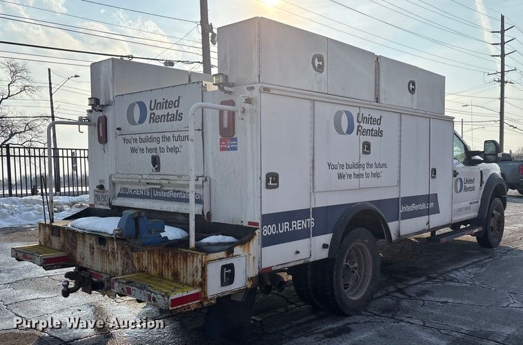 image for item FK1040 2019 Ford F550 Super Duty utility / service truck