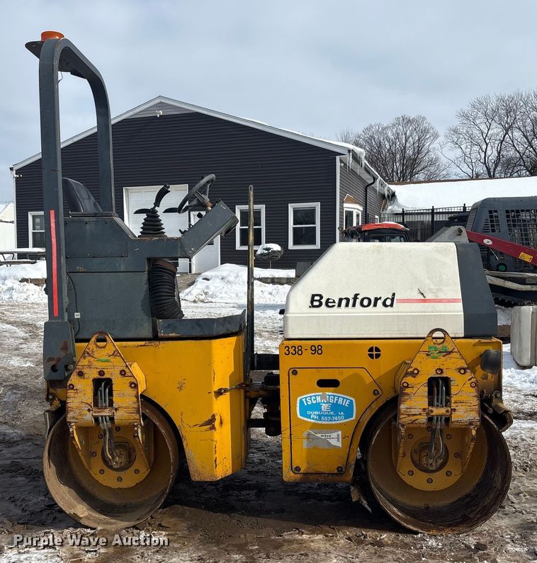 image for item FK1143 1998 Benford TV1200DPR double drum vibratory roller