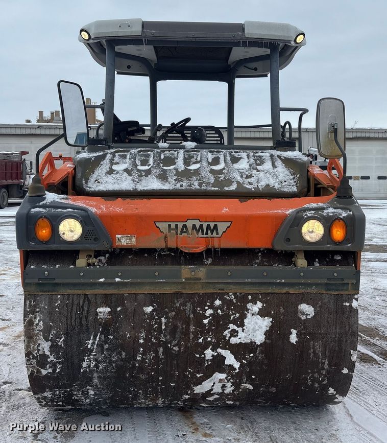image for item FK1170 2014 Hamm HD120 double drum vibratory roller