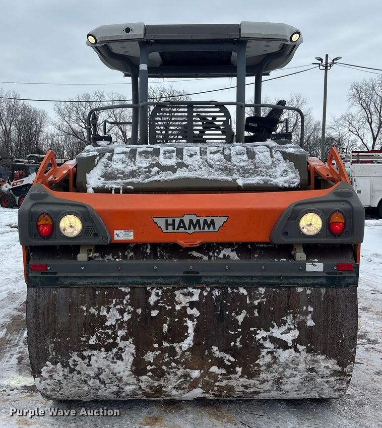 image for item FK1170 2014 Hamm HD120 double drum vibratory roller