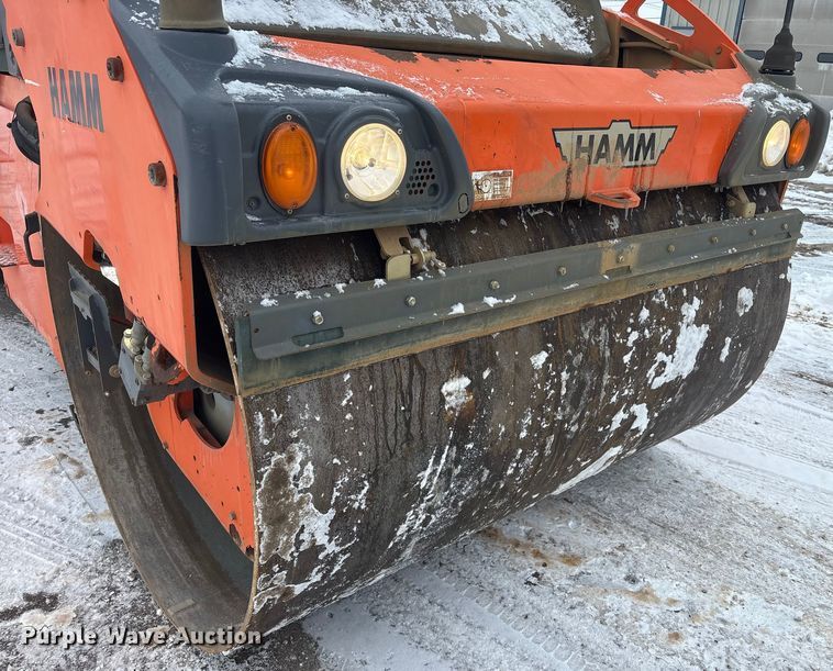 image for item FK1170 2014 Hamm HD120 double drum vibratory roller