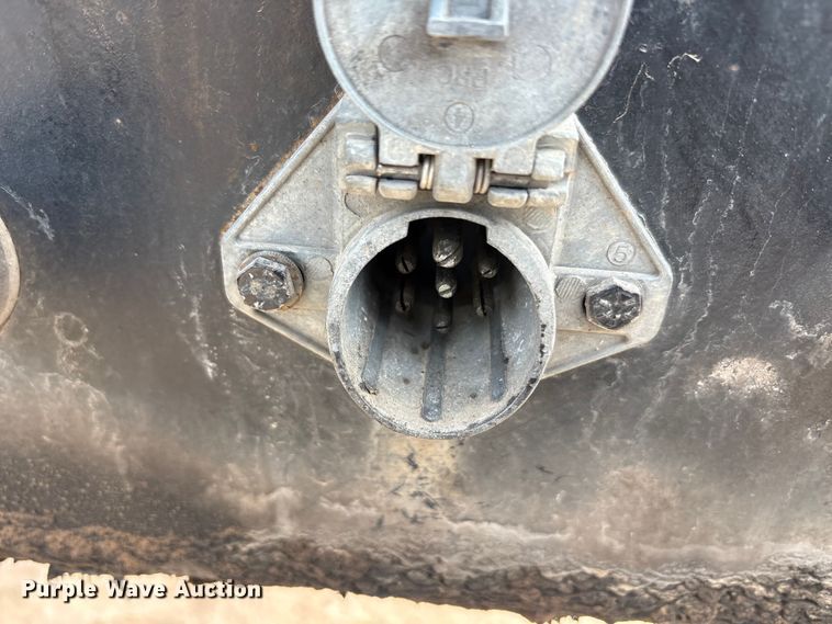 image for item FK2527 1985 Siebert lowboy equipment trailer