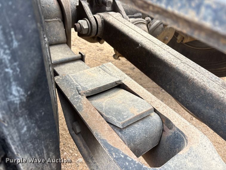 image for item FK2527 1985 Siebert lowboy equipment trailer