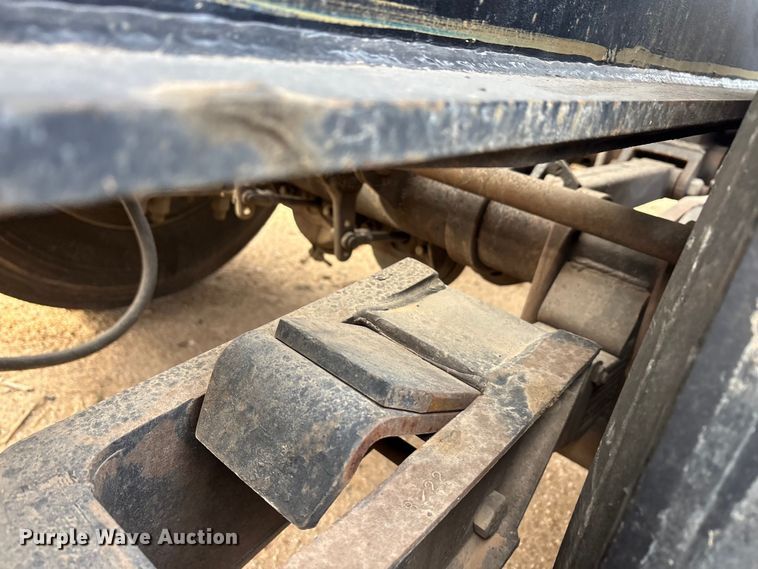 image for item FK2527 1985 Siebert lowboy equipment trailer