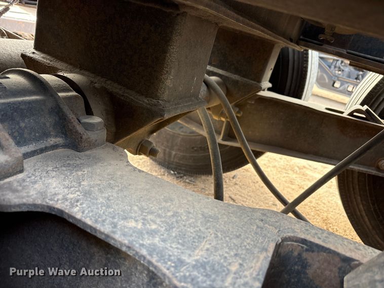 image for item FK2527 1985 Siebert lowboy equipment trailer