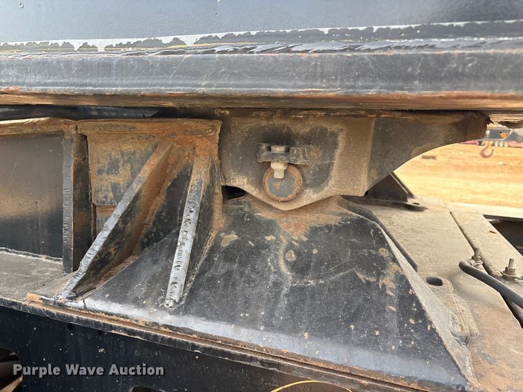 image for item FK2527 1985 Siebert lowboy equipment trailer