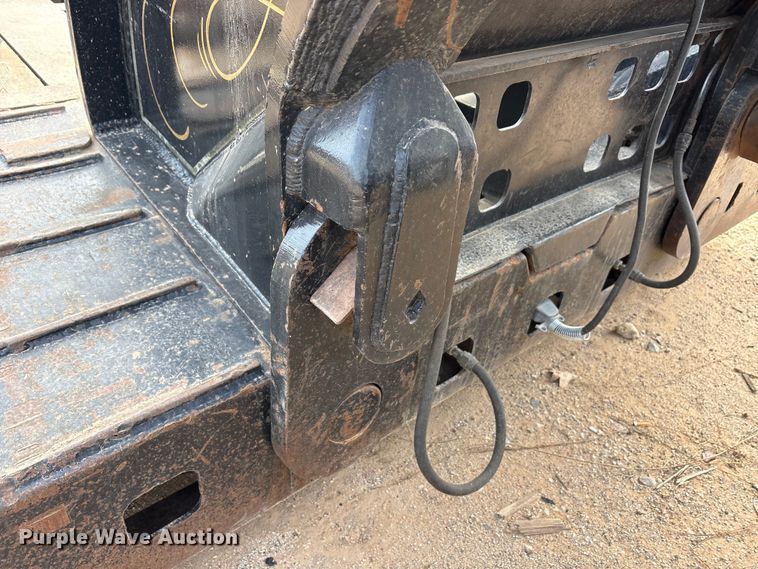 image for item FK2527 1985 Siebert lowboy equipment trailer