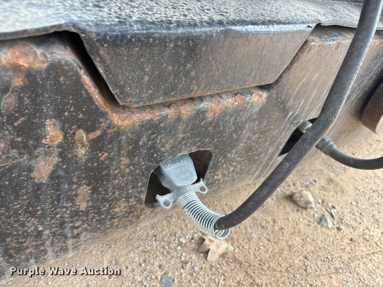 image for item FK2527 1985 Siebert lowboy equipment trailer