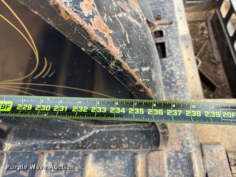 image for item FK2527 1985 Siebert lowboy equipment trailer