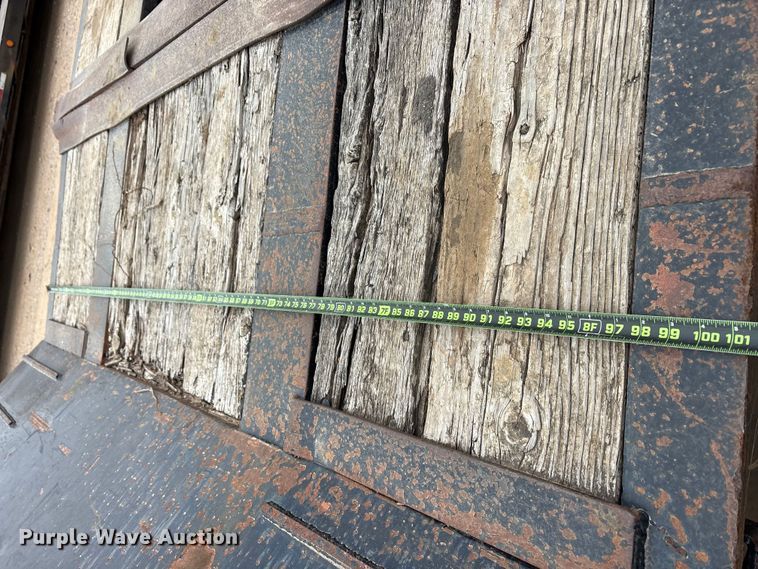 image for item FK2527 1985 Siebert lowboy equipment trailer