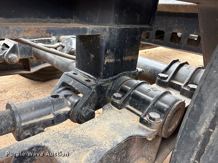 image for item FK2527 1985 Siebert lowboy equipment trailer