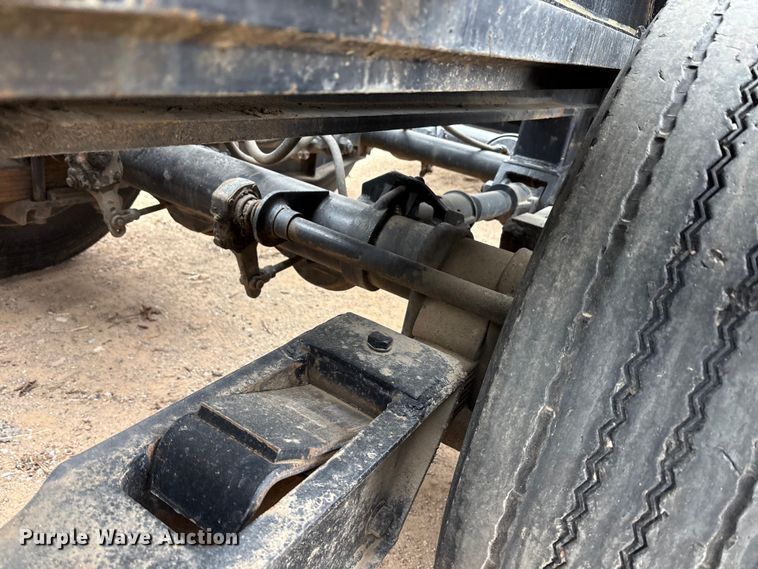 image for item FK2527 1985 Siebert lowboy equipment trailer