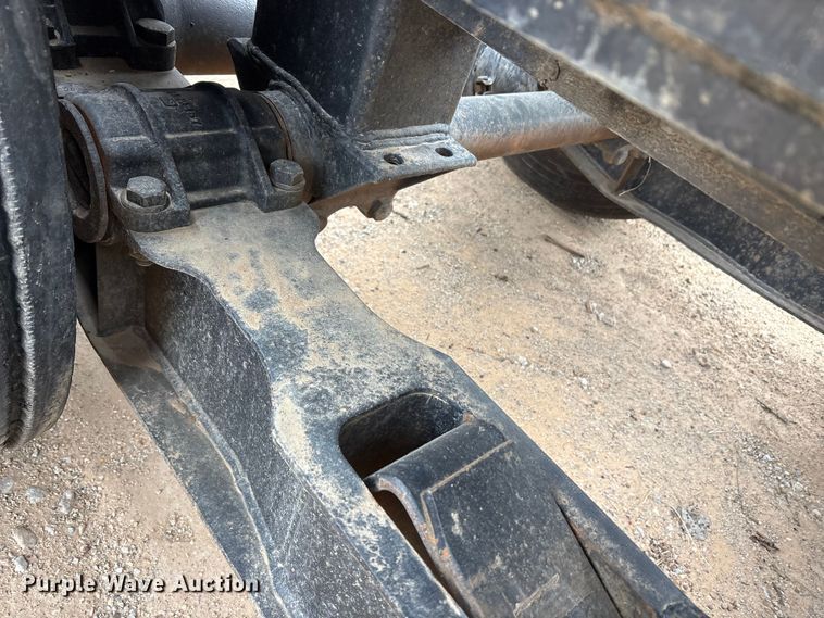 image for item FK2527 1985 Siebert lowboy equipment trailer