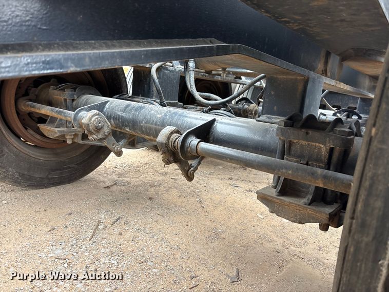 image for item FK2527 1985 Siebert lowboy equipment trailer