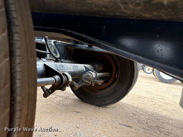 image for item FK2527 1985 Siebert lowboy equipment trailer