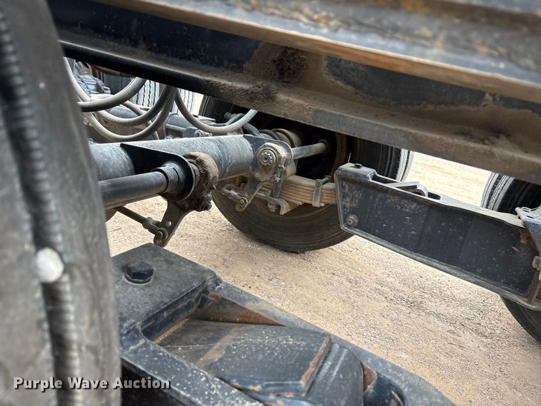 image for item FK2527 1985 Siebert lowboy equipment trailer