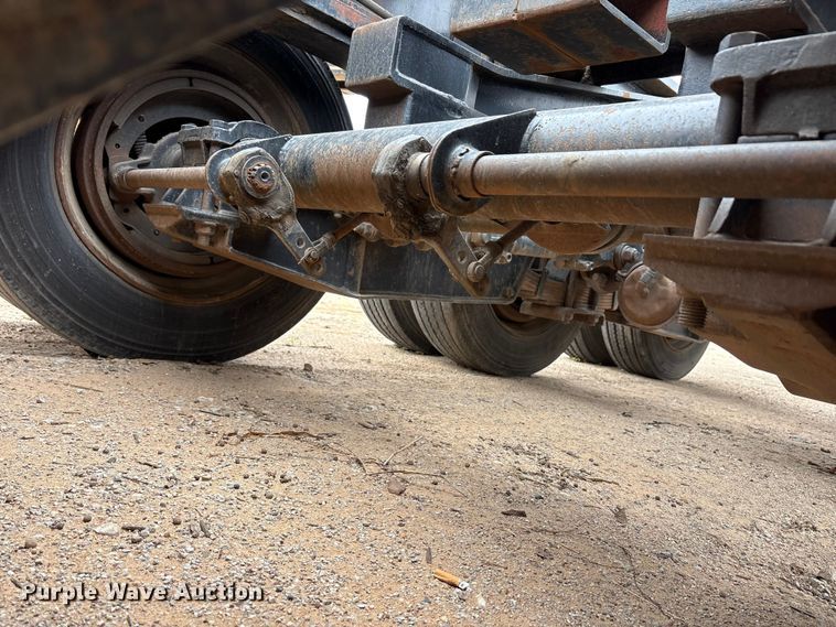 image for item FK2527 1985 Siebert lowboy equipment trailer