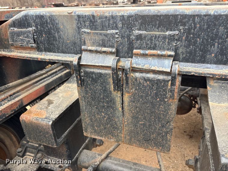 image for item FK2527 1985 Siebert lowboy equipment trailer