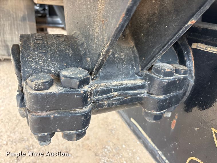 image for item FK2527 1985 Siebert lowboy equipment trailer