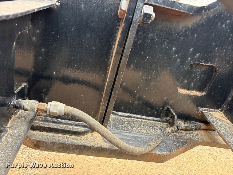 image for item FK2527 1985 Siebert lowboy equipment trailer