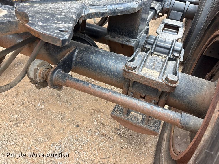 image for item FK2527 1985 Siebert lowboy equipment trailer