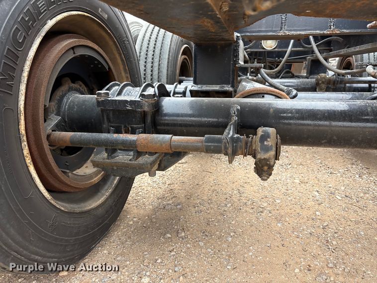 image for item FK2527 1985 Siebert lowboy equipment trailer