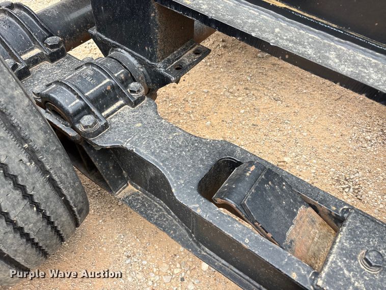 image for item FK2527 1985 Siebert lowboy equipment trailer