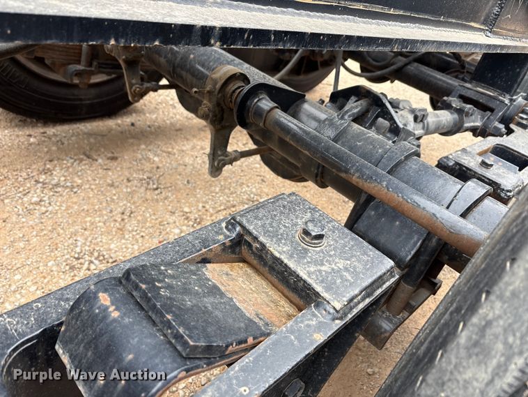 image for item FK2527 1985 Siebert lowboy equipment trailer