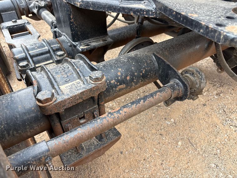 image for item FK2527 1985 Siebert lowboy equipment trailer