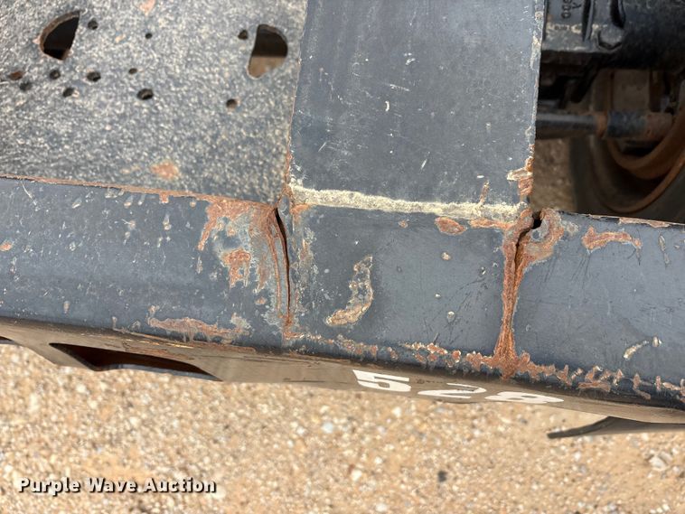 image for item FK2527 1985 Siebert lowboy equipment trailer