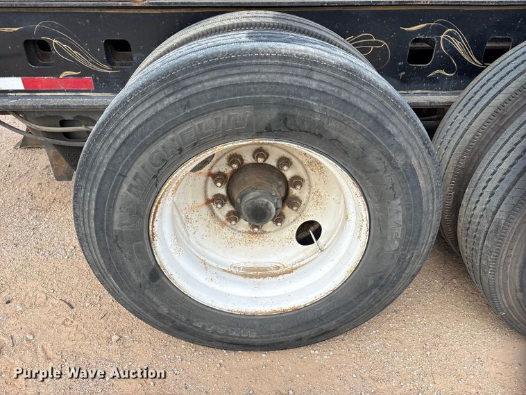 image for item FK2527 1985 Siebert lowboy equipment trailer