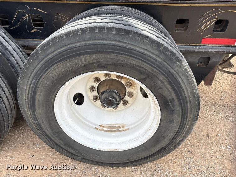 image for item FK2527 1985 Siebert lowboy equipment trailer