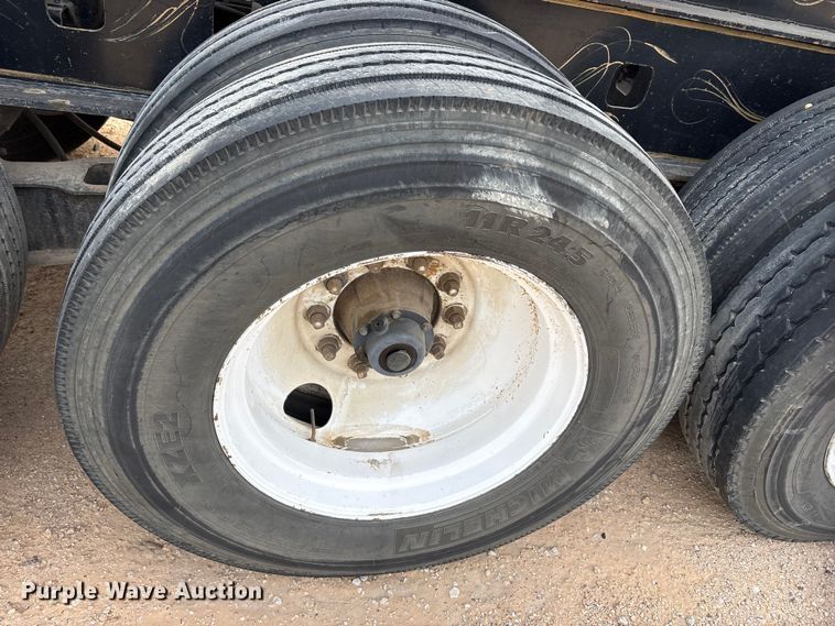 image for item FK2527 1985 Siebert lowboy equipment trailer